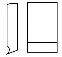 Face alignment blade 0º