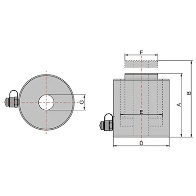 Hollow Piston Cylinders