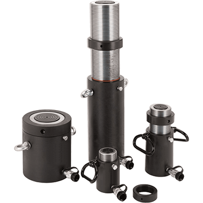 Cylindry Hydrauliczne z Nakrętką Blokującą