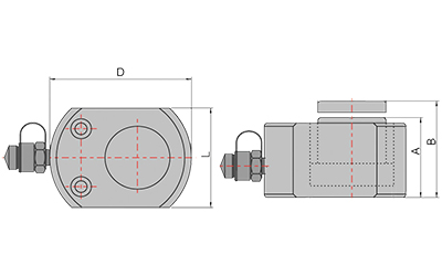 Low Profile Single Acting Cylinders