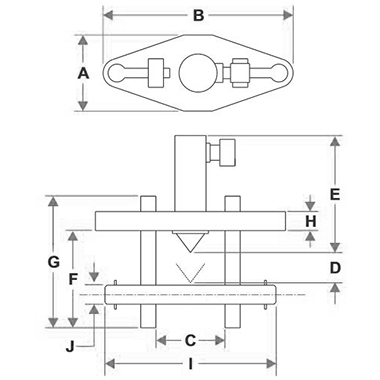 Hydraulic Flange Spreading Wedges SW-50/100