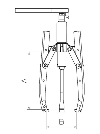 Hydraulic Puller 1300CTH Series