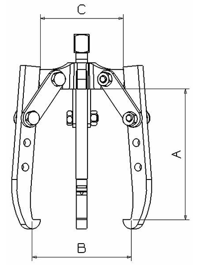 Mechanical puller 1300T series
