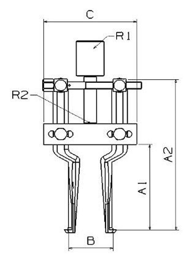 Mechanical puller 1500 series