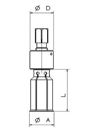 Internal collet puller 4300 series
