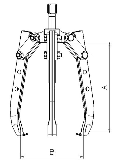 Mechanical puller 7300AT series