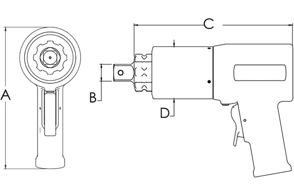 Pneumatic Torque Wrench