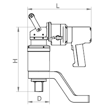Pneumatic Torque Wrench